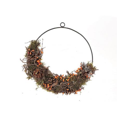 Hang. Ring Pine Berry d40.0h7.0 Orange