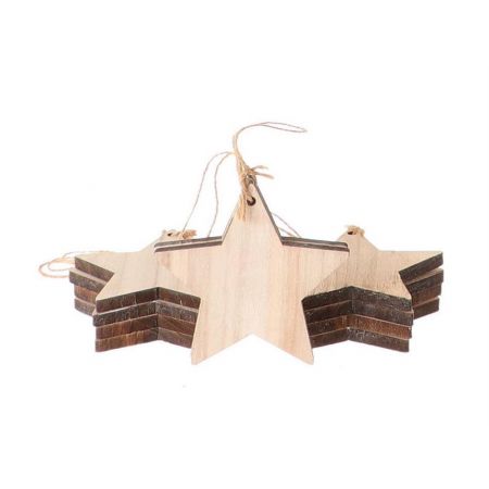 Hang. Star Essential 10pcs l10.0w10.0h0.7 Wood