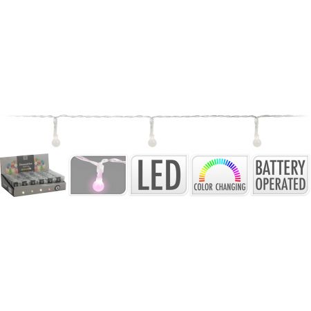 LED BOLLETJES 10 CLR CHANGING