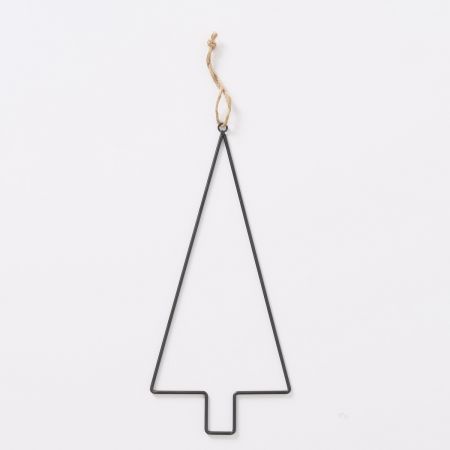 Decoratieve hanger Wanda, kerstboom, L 18 cm, H 0,3