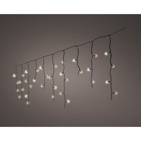 Icicle twinkle LED l7.5m-175led warm wit 