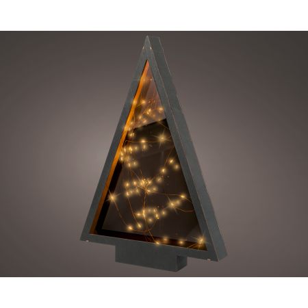 MicroLED lijst boom l5b33h47cm zwart/klassiek warm 