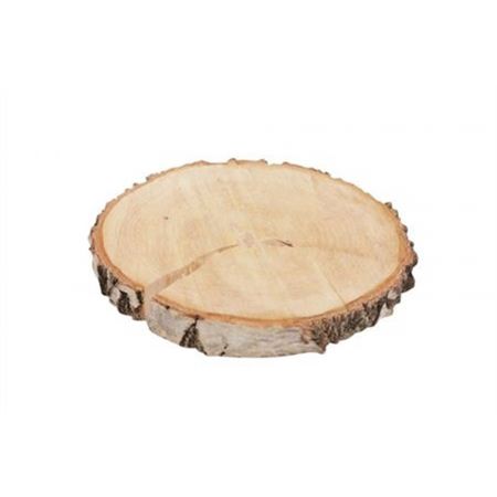 Birch Slice Rnd D28-32 Wood