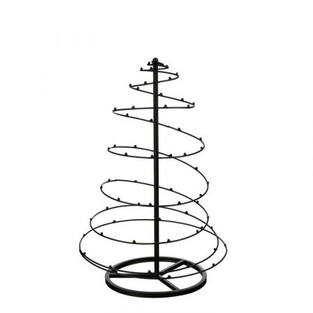 Ornament hanger boom zwart - h75xd50cm