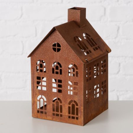 Lantaarn Kolding, Huis, Indoor, H 23 cm, B 14 cm