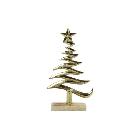 Ornament kerstboom Rohan L goud