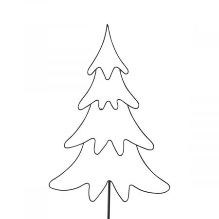 Tuinstok Albero, kerstboom, H 103,5 cm,