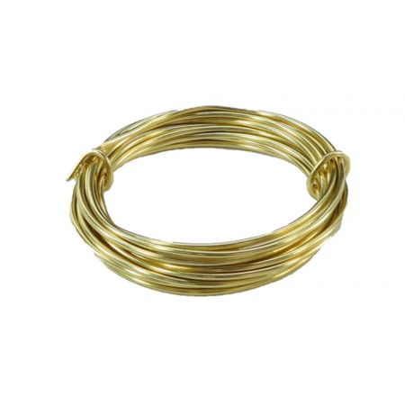 Hobby Allu Flex Wire 2mm 2.5m Gold