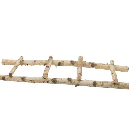 Deco Ladder Birch W35.0h100.0 Nat. Grey