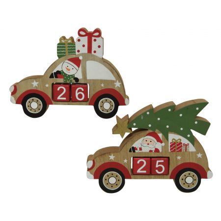 Adventskalender auto b18h13 diverse soorten