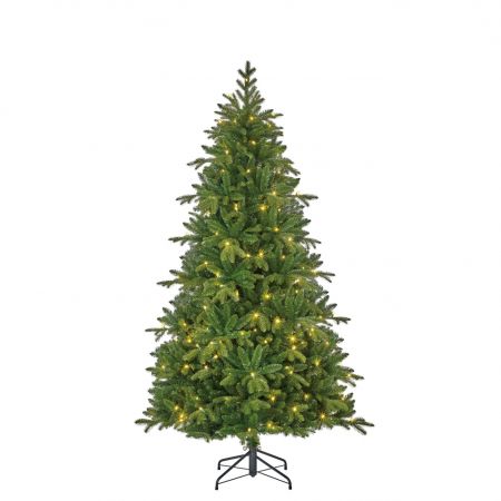 Brampton kerstboom led slim groen 240L TIPS 1675 - h215xd125cm