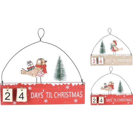 HANGBORD ADVENTKALENDER VOGEL