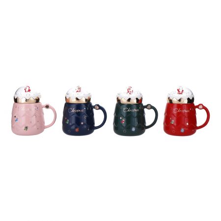 Christmas cup ceramic 4ass
multicolor