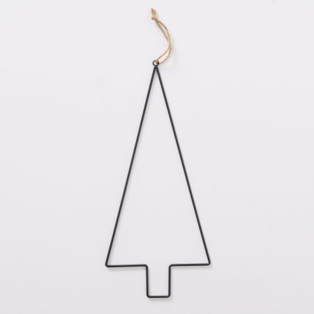 Decoratieve hanger Wanda, kerstboom, L 22 cm, H 0,3