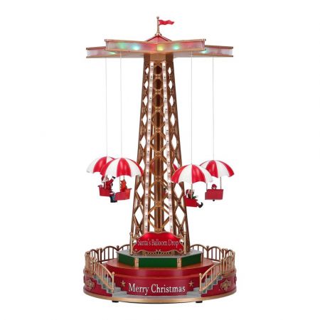 Christmas drop zone animated 
24,5x24,5x44,5cm,multicolor,led