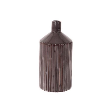 Vase Philyria H25D12 Purple