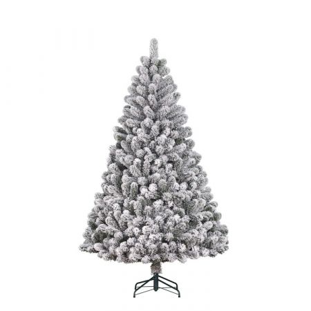 Charlton kerstboom groen frosted TIPS 805 - h215xd127cm