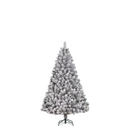 Charlton kerstboom groen frosted TIPS 340 - h155xd91cm