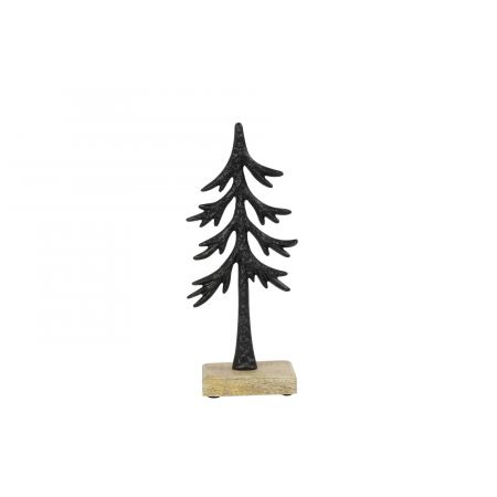 Ornament boom Jarno S zwart L5B9H22CM