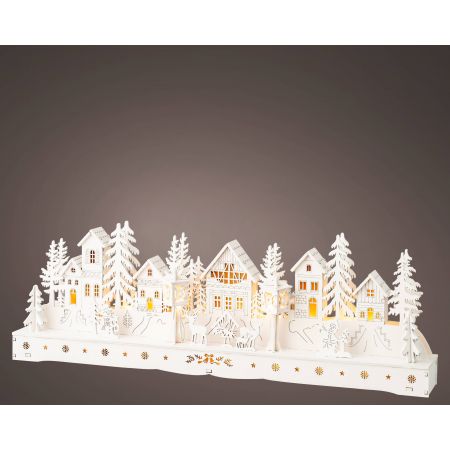 LED scenery triplex steady binnen wit/warm wit L.6cm x W.45cm x H.15cm