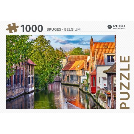 Bruges - Belgium - puzzel 1000 st